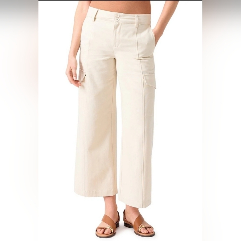 SOLD-sanctuary wide leg crop cargo pants